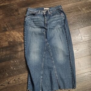 Levi's Blue Denim Skirt